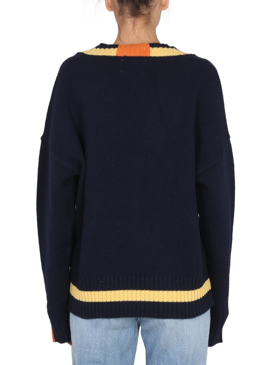 V-NECK JERSEY | Basement 88