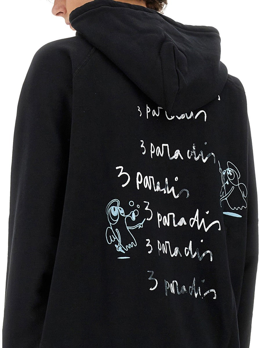 3.PARADIS X EDGAR PLANS SWEATSHIRT