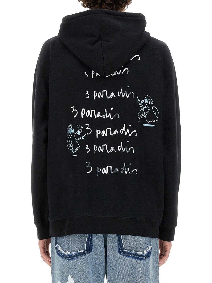 3.PARADIS X EDGAR PLANS SWEATSHIRT