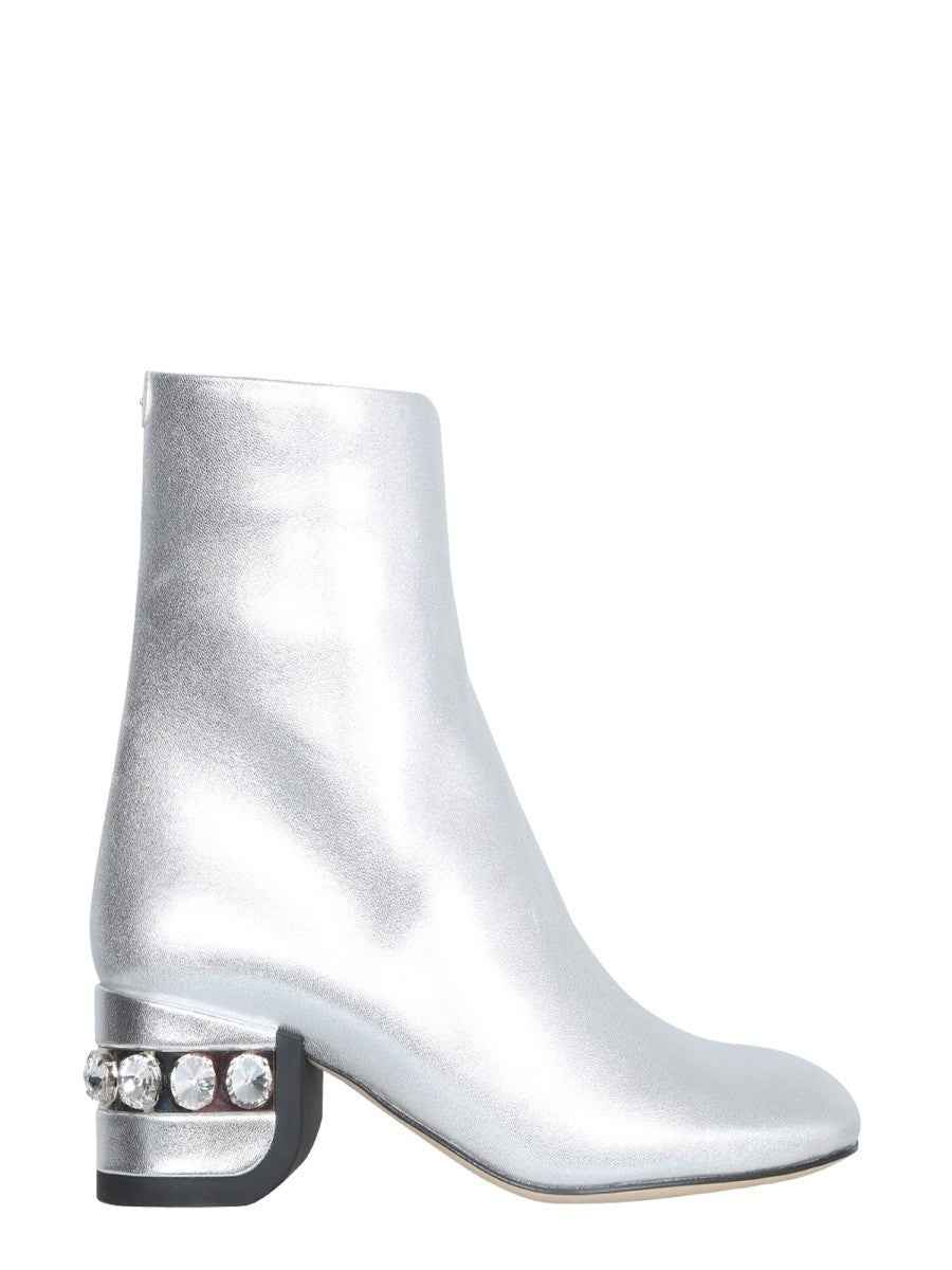 55JJ CRYSTAL BOOTS