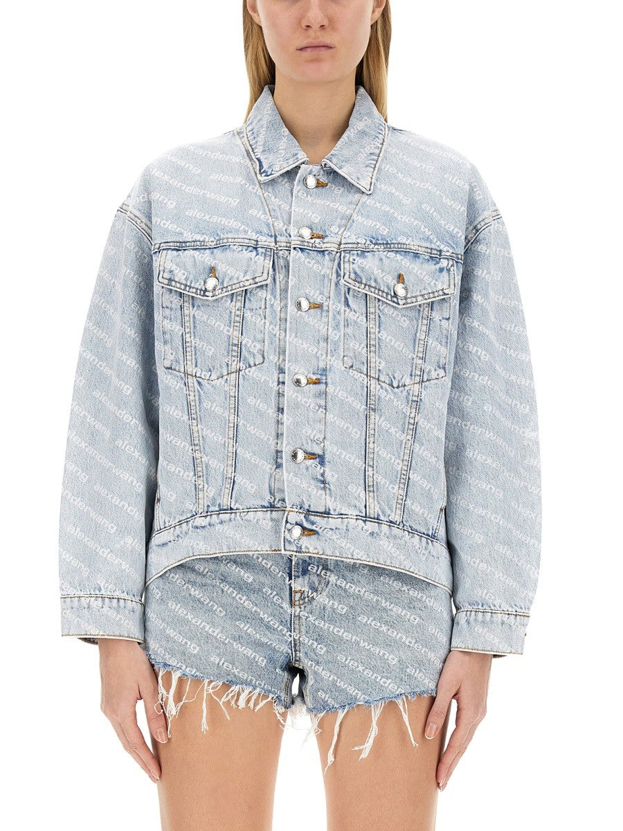 ALL OVER LOGO JACKET