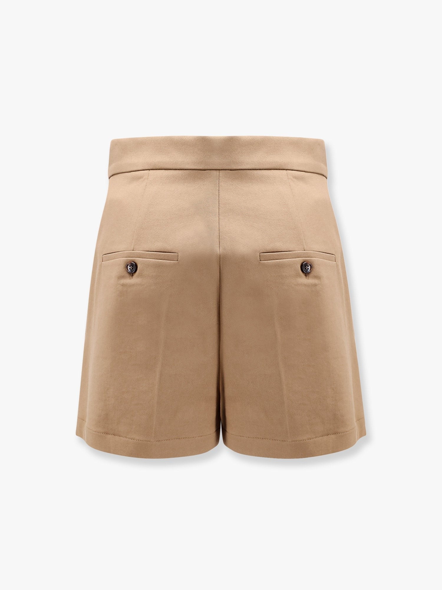 Amburgo max mara sfilata cotton shorts