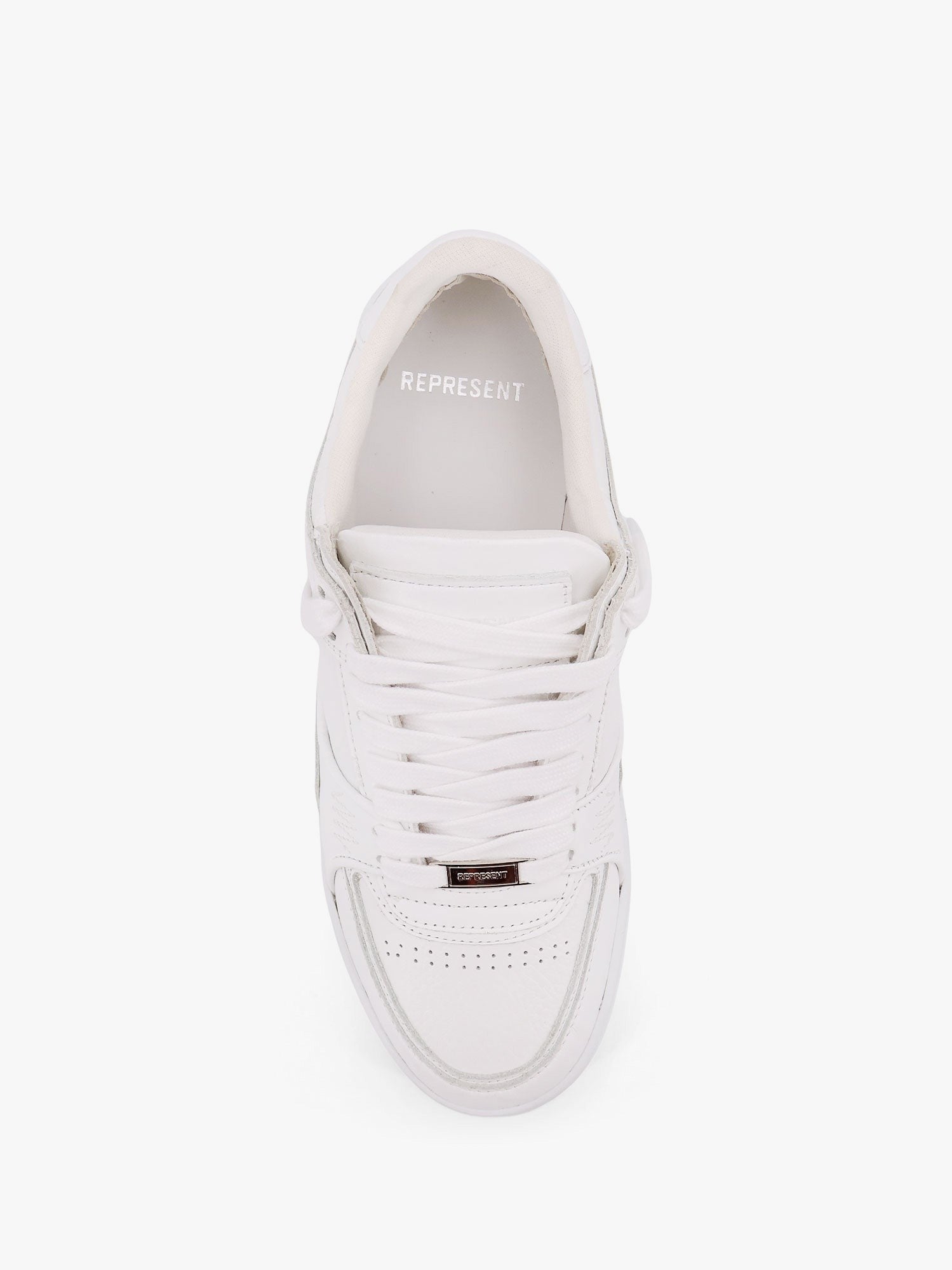 Apex leather and suede sneakers