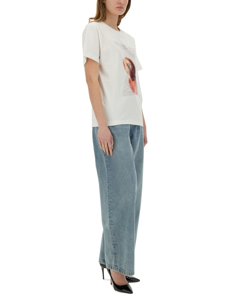 APPLE PRINT T-SHIRT