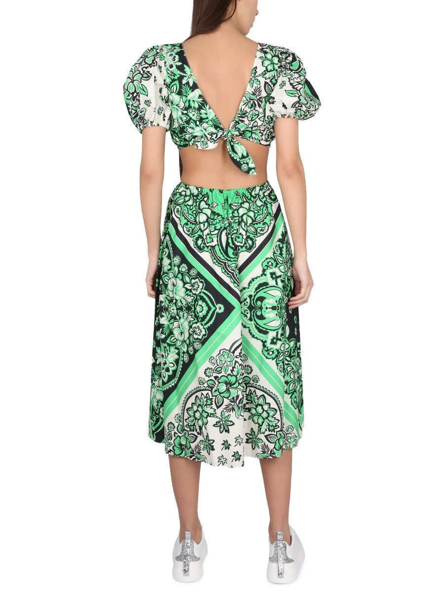 BANDANA PRINT DRESS
