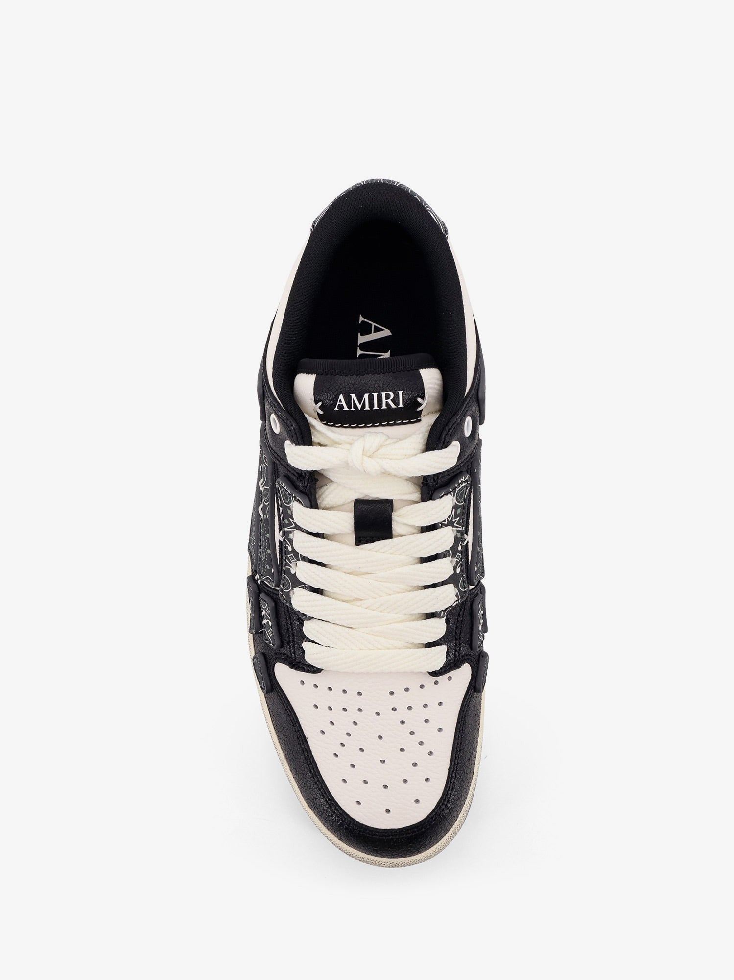 Bandana Skel Top Low leather low-top sneakers