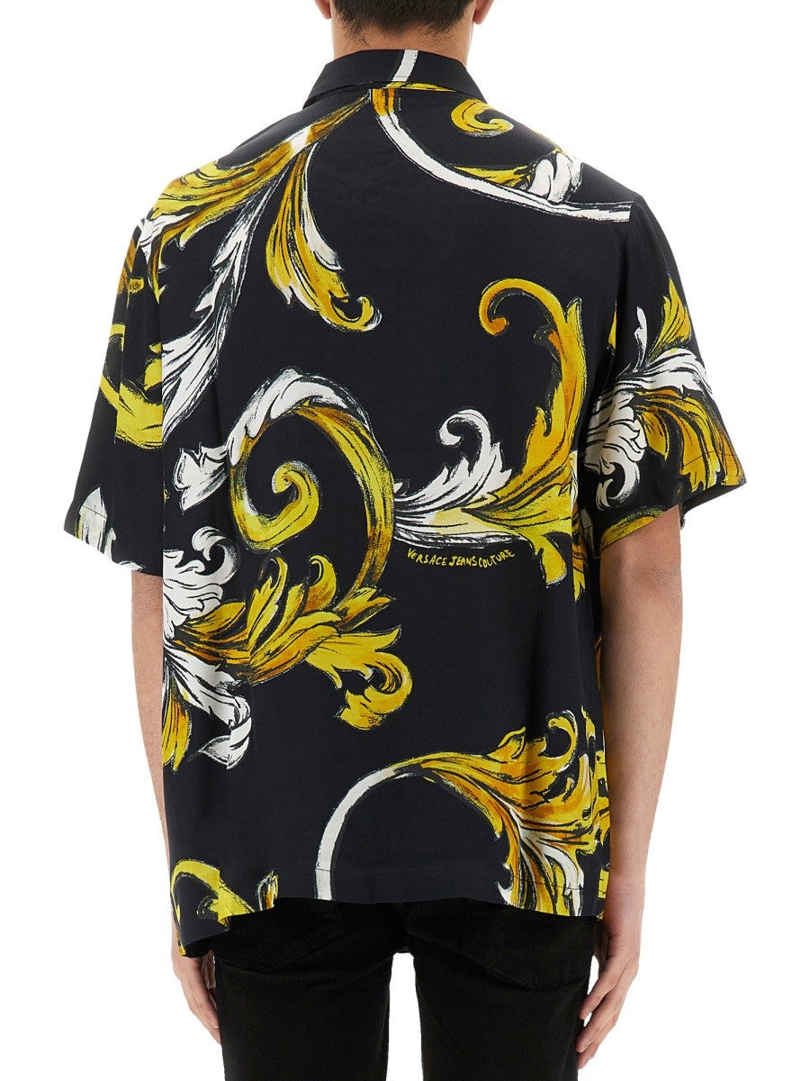 BAROQUE OUTLINE PRINT SHIRT