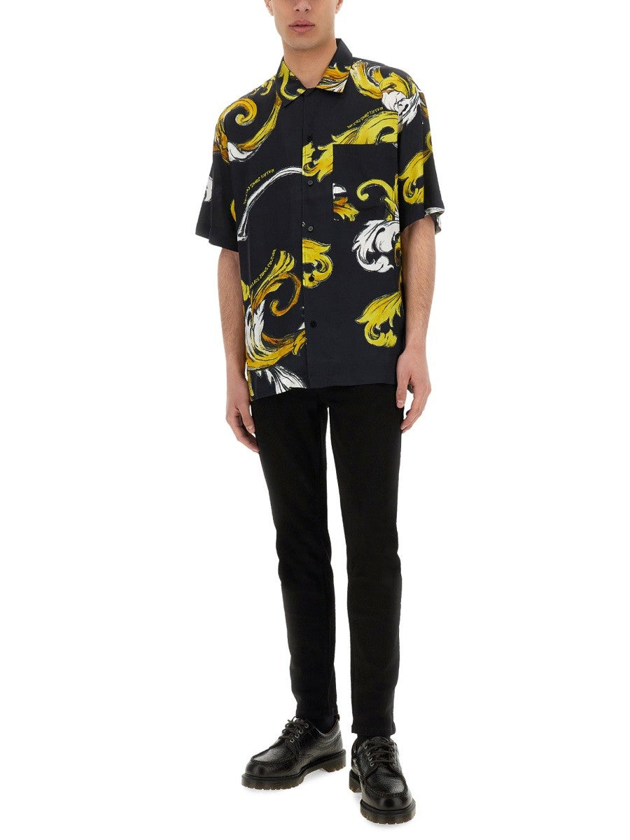 BAROQUE OUTLINE PRINT SHIRT
