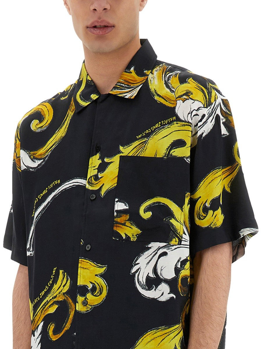 BAROQUE OUTLINE PRINT SHIRT