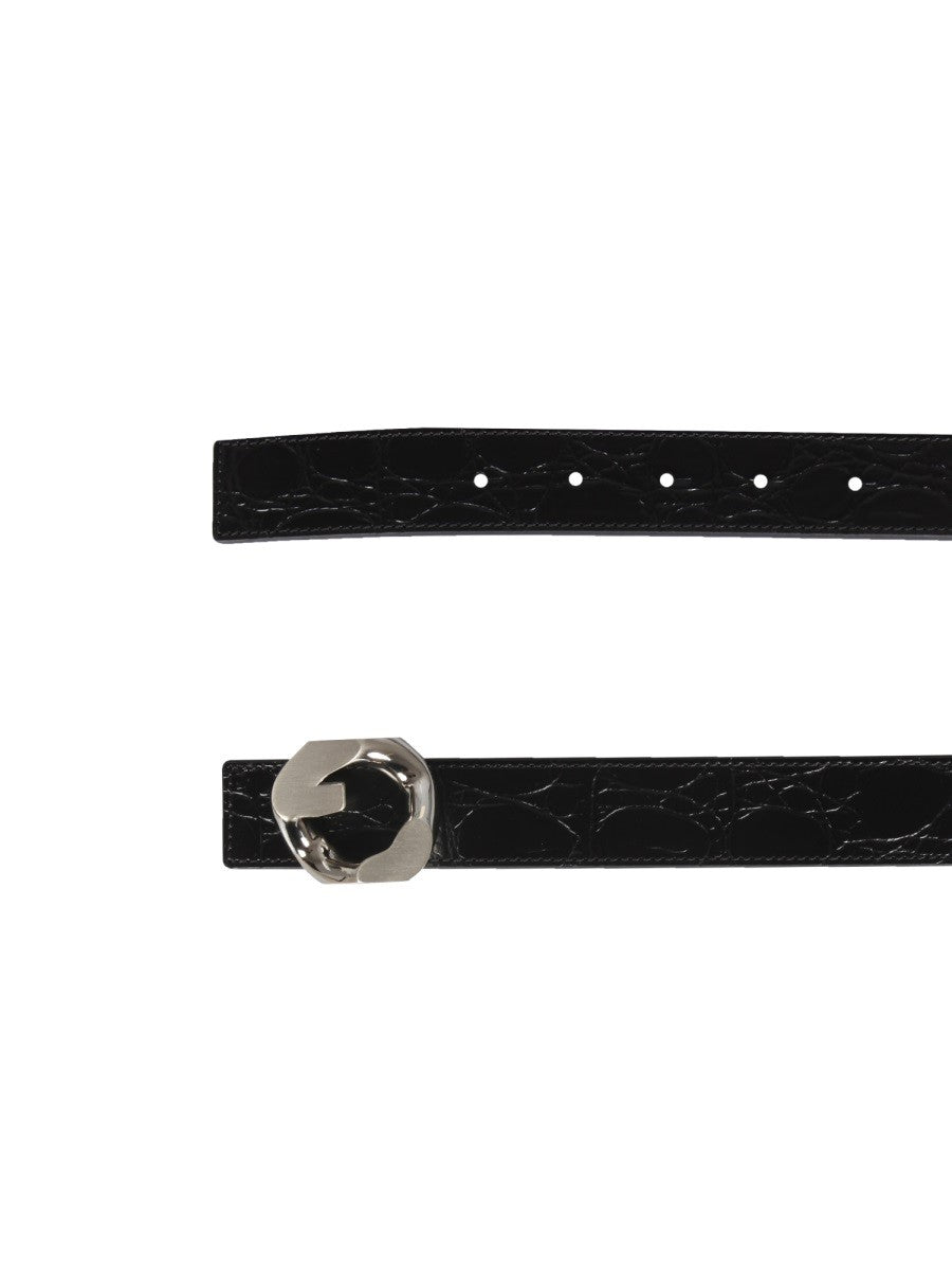BELT WITH G CHAIN BUCKLE