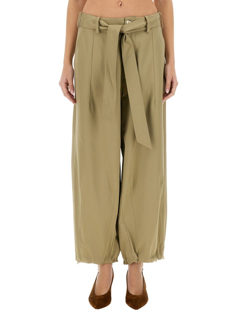 BELTED PANTS