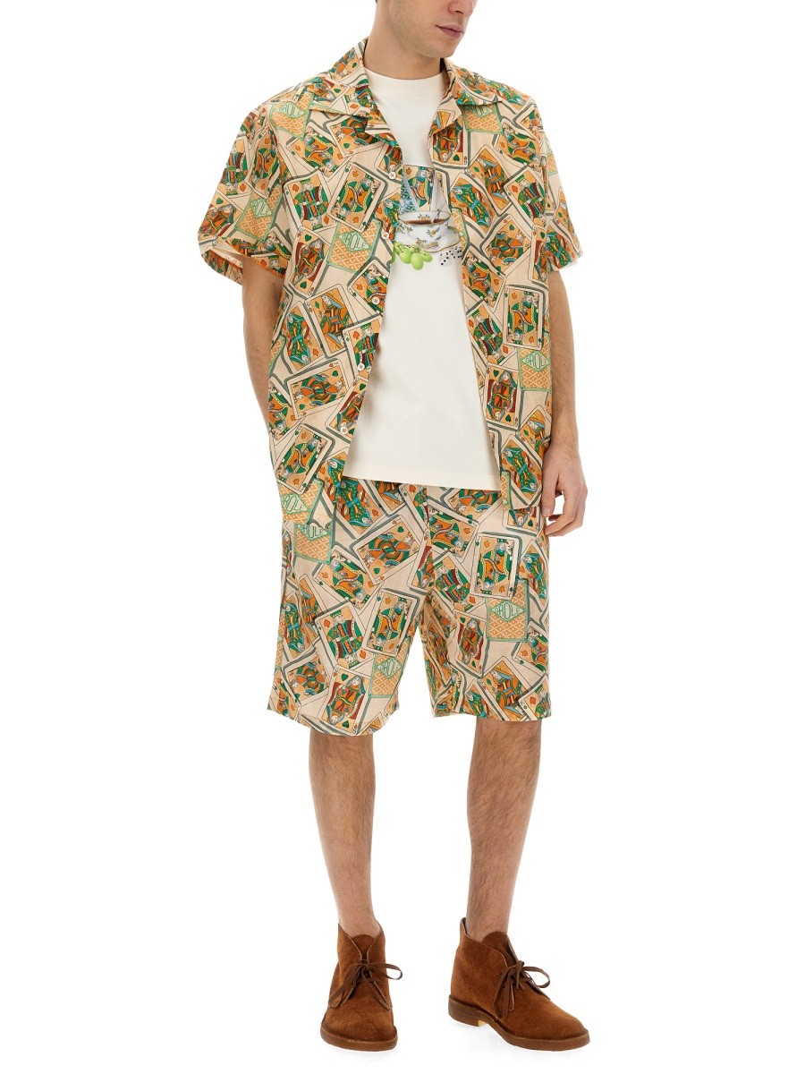 BERMUDA SHORTS WITH PRINT