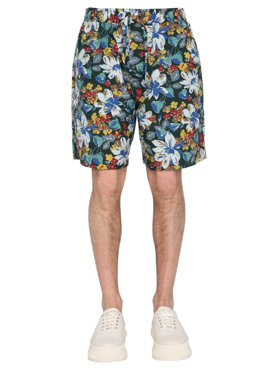 BERMUDA WITH FLORAL PRINT | Basement 88