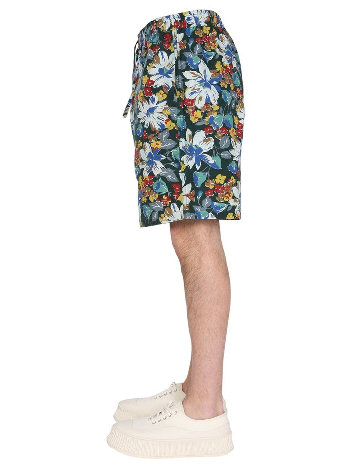BERMUDA WITH FLORAL PRINT | Basement 88