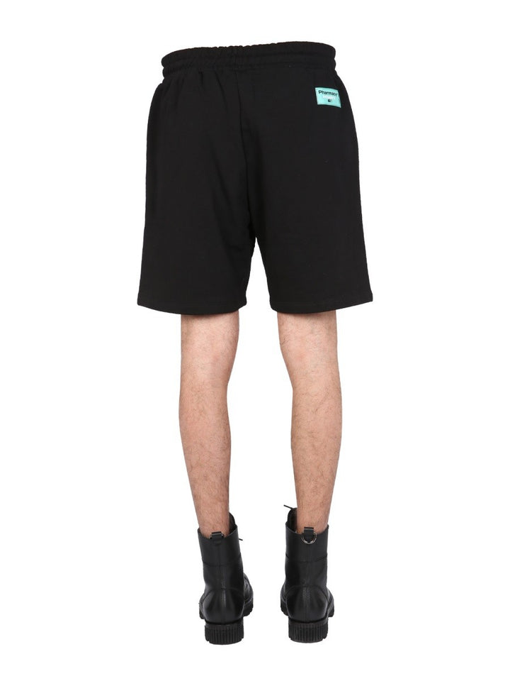 BERMUDA WITH LOGO PRINT | Basement 88