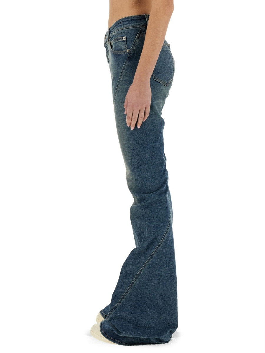 BIAS BOOTCUT DENIM PANTS