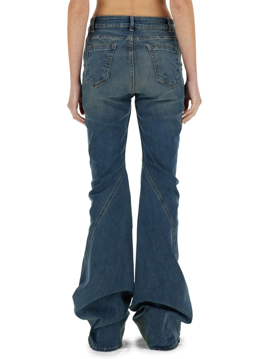 BIAS BOOTCUT DENIM PANTS