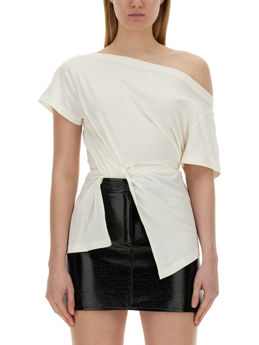 BOAT NECK T-SHIRT