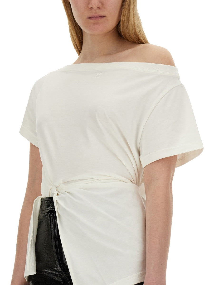 BOAT NECK T-SHIRT