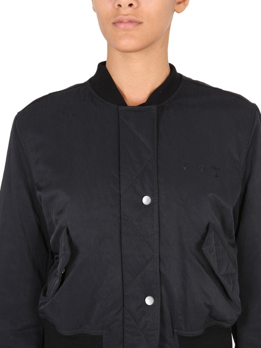 BOMBER AVEC LOGO STAMPA