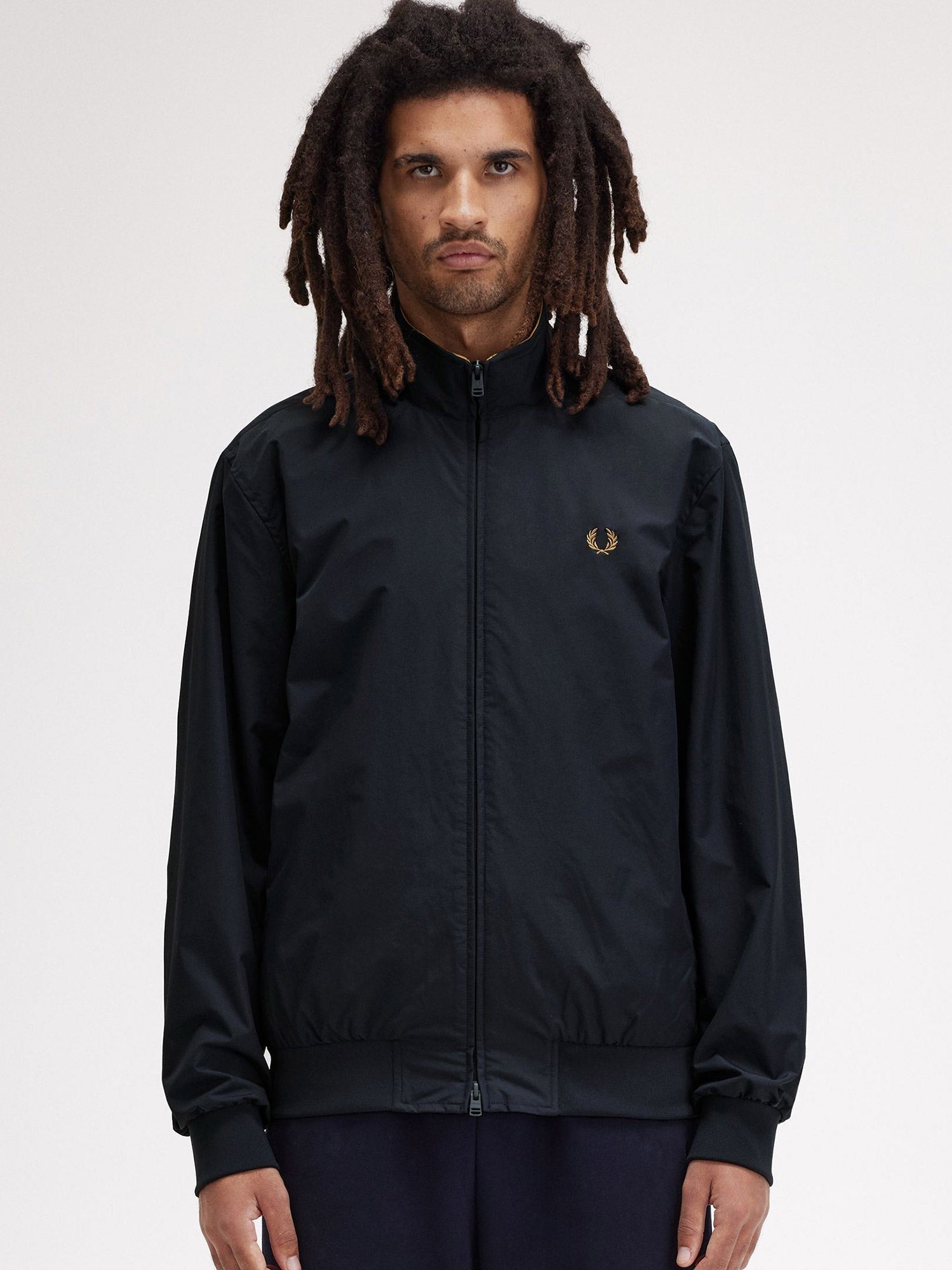 Brentham nylon jacket with logo