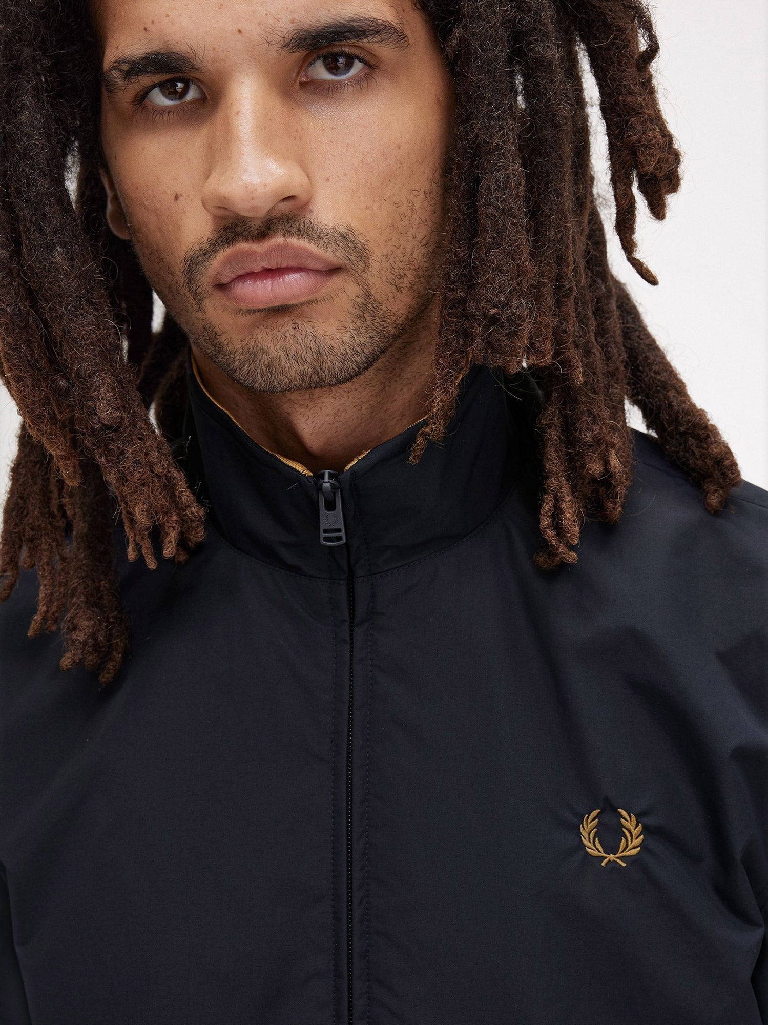 Brentham nylon jacket with logo