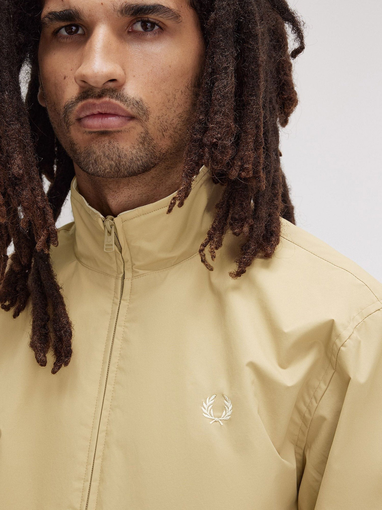 Brentham nylon jacket with logo