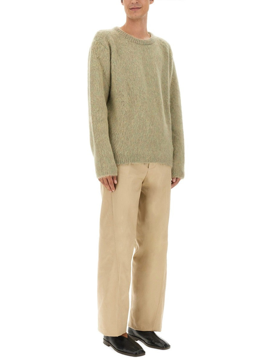 BRUSHED WOOL SWEATER