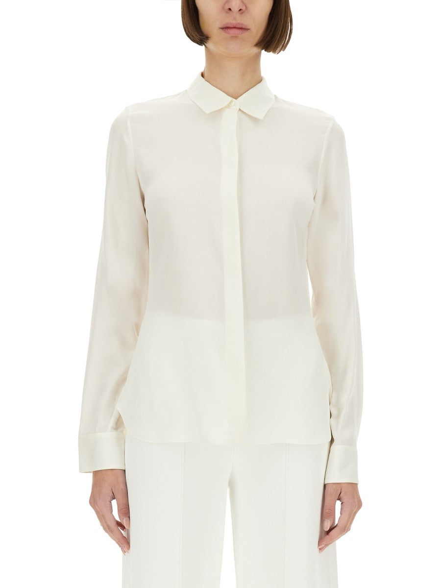 CHEMISE EN GEORGETTE DE SOIE