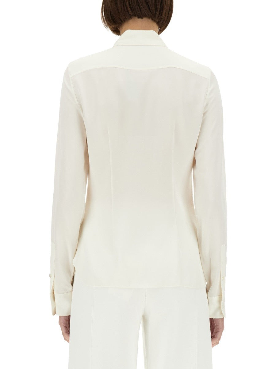 CHEMISE EN GEORGETTE DE SOIE