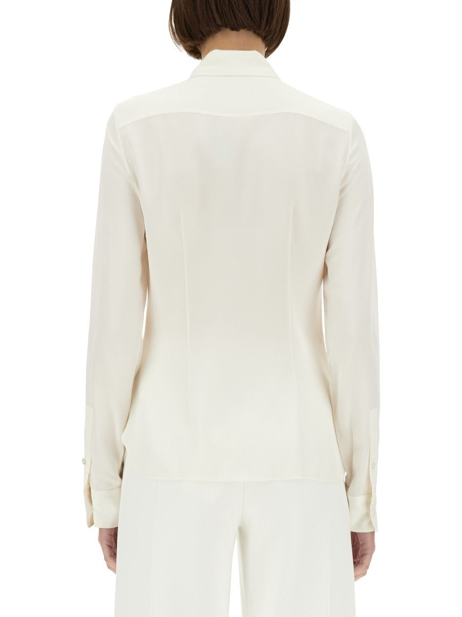 CHEMISE EN GEORGETTE DE SOIE