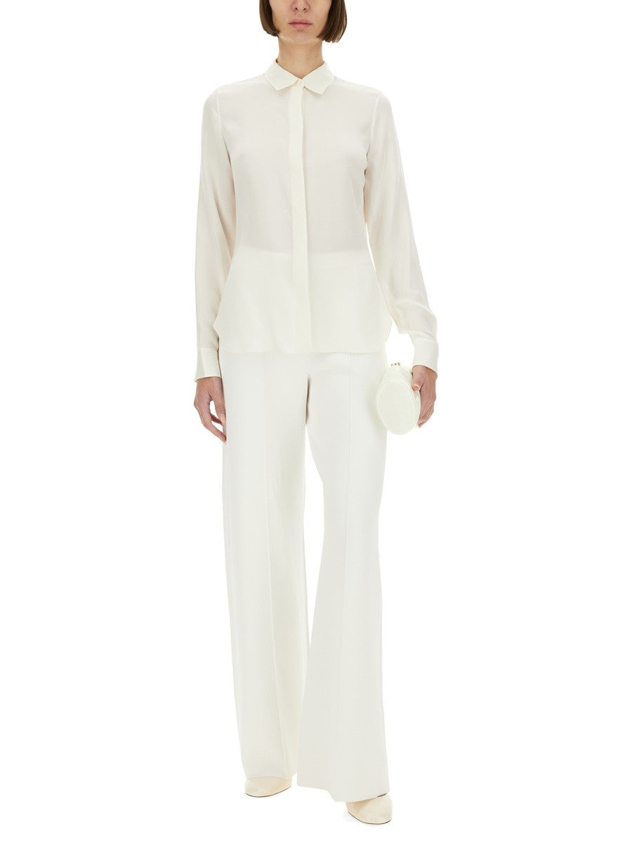 CHEMISE EN GEORGETTE DE SOIE