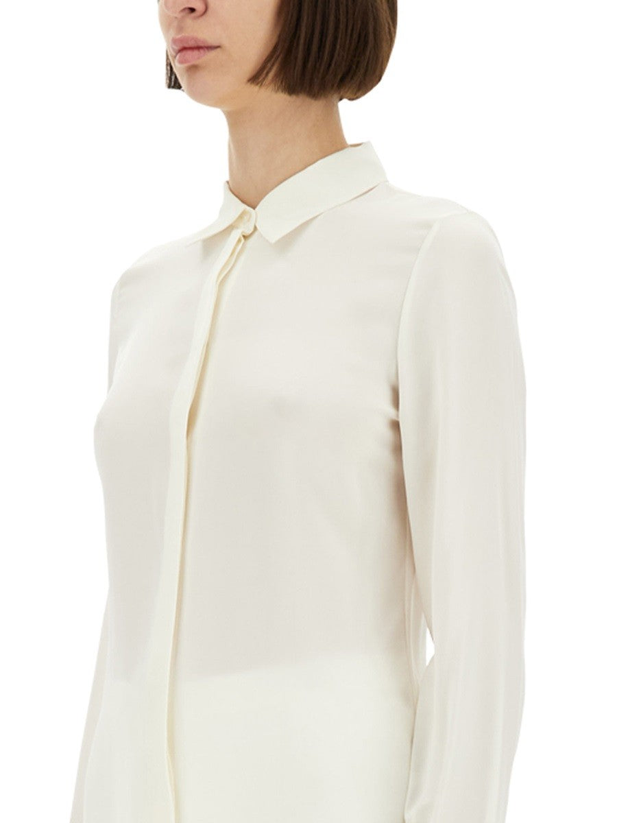CHEMISE EN GEORGETTE DE SOIE