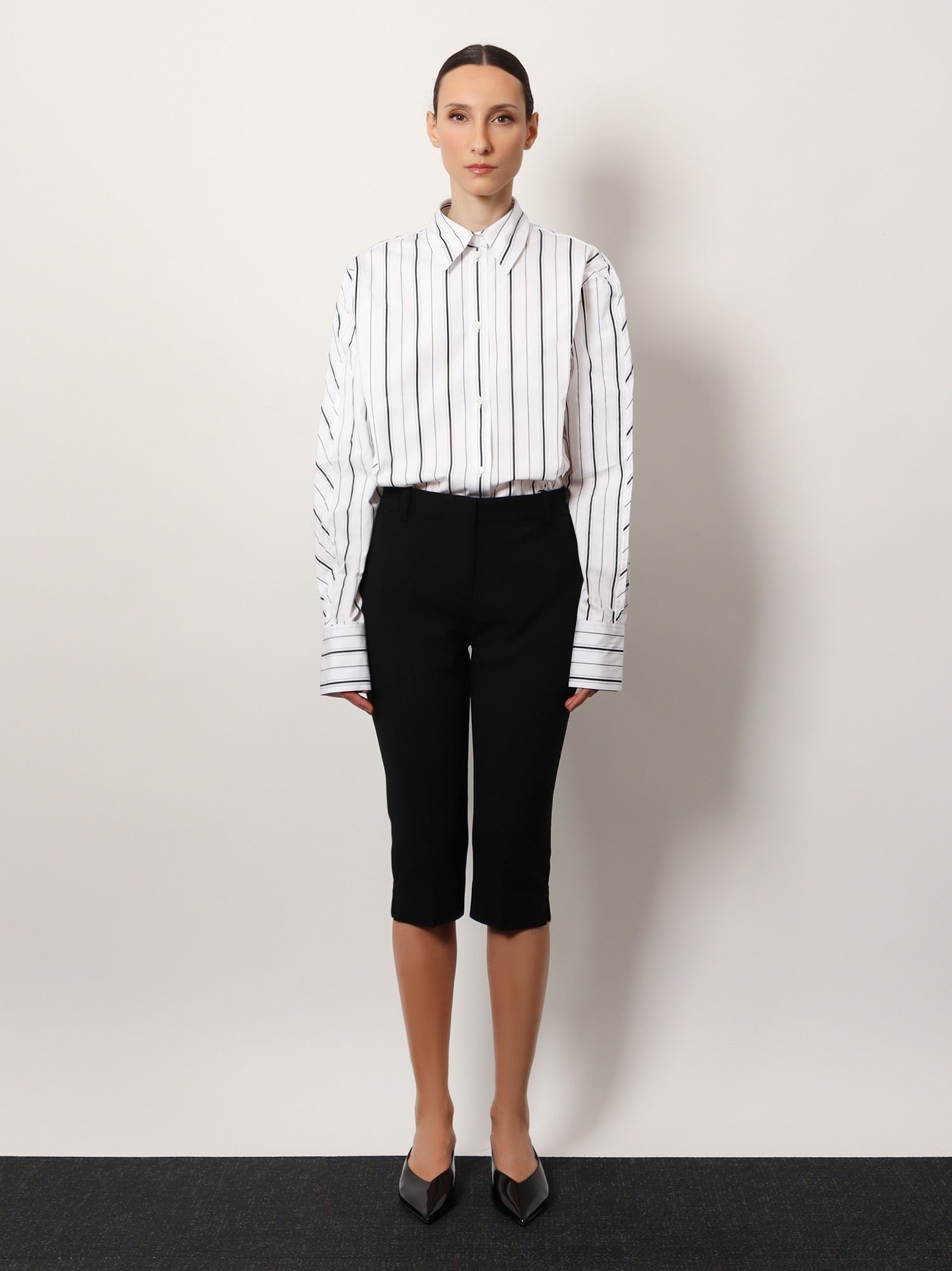 Capri Wool Blend Trouser Trousers