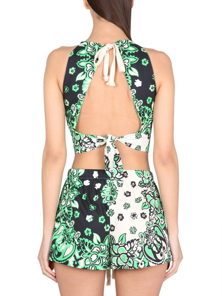 CARRE BANDANA TOP