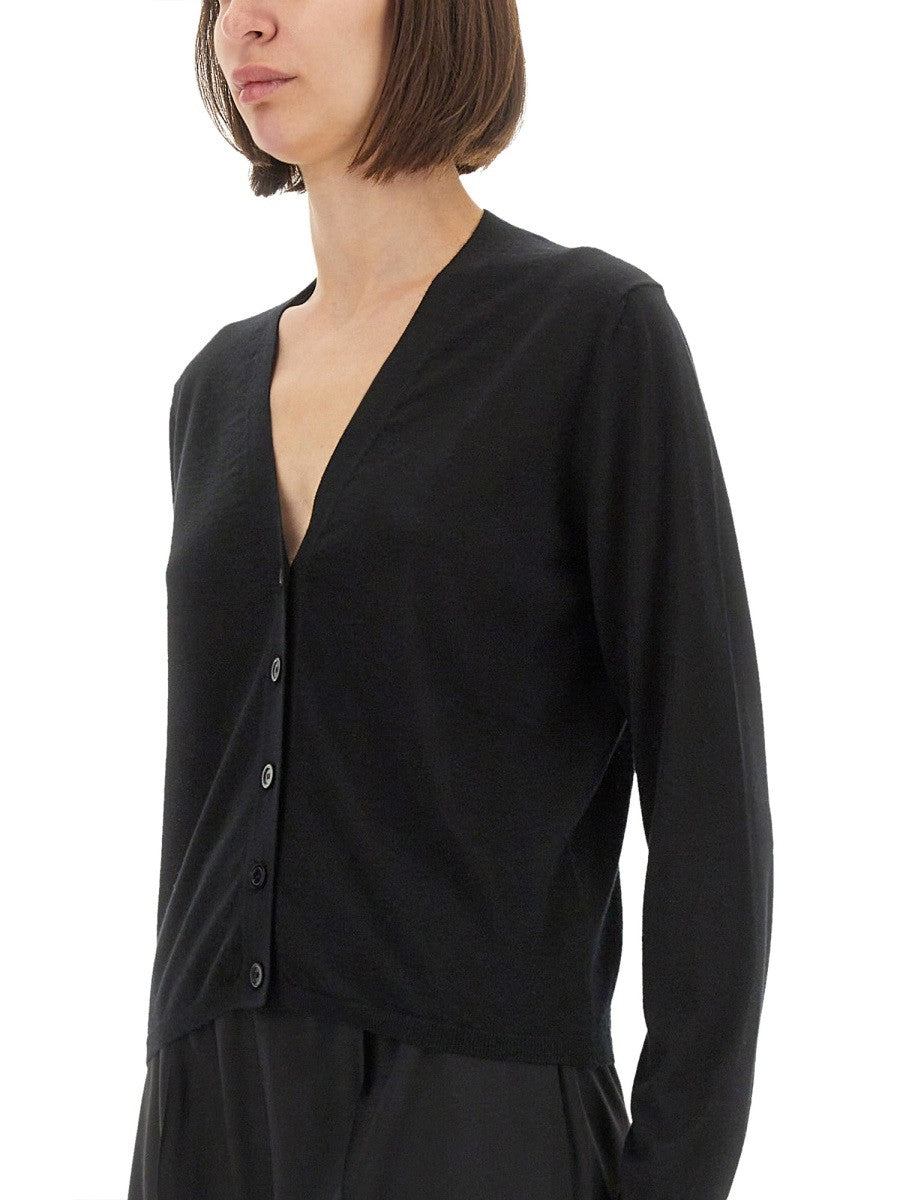 CASHMERE AND SILK CARDIGAN