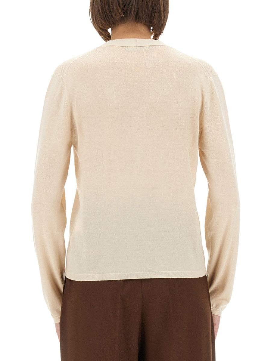 CASHMERE AND SILK CARDIGAN