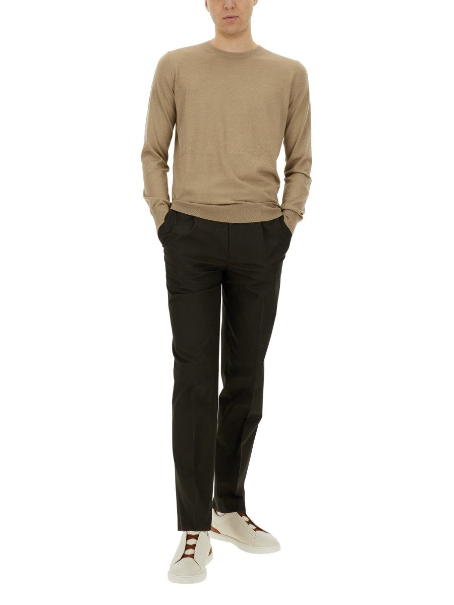 CASHMERE AND SILK SWEATER