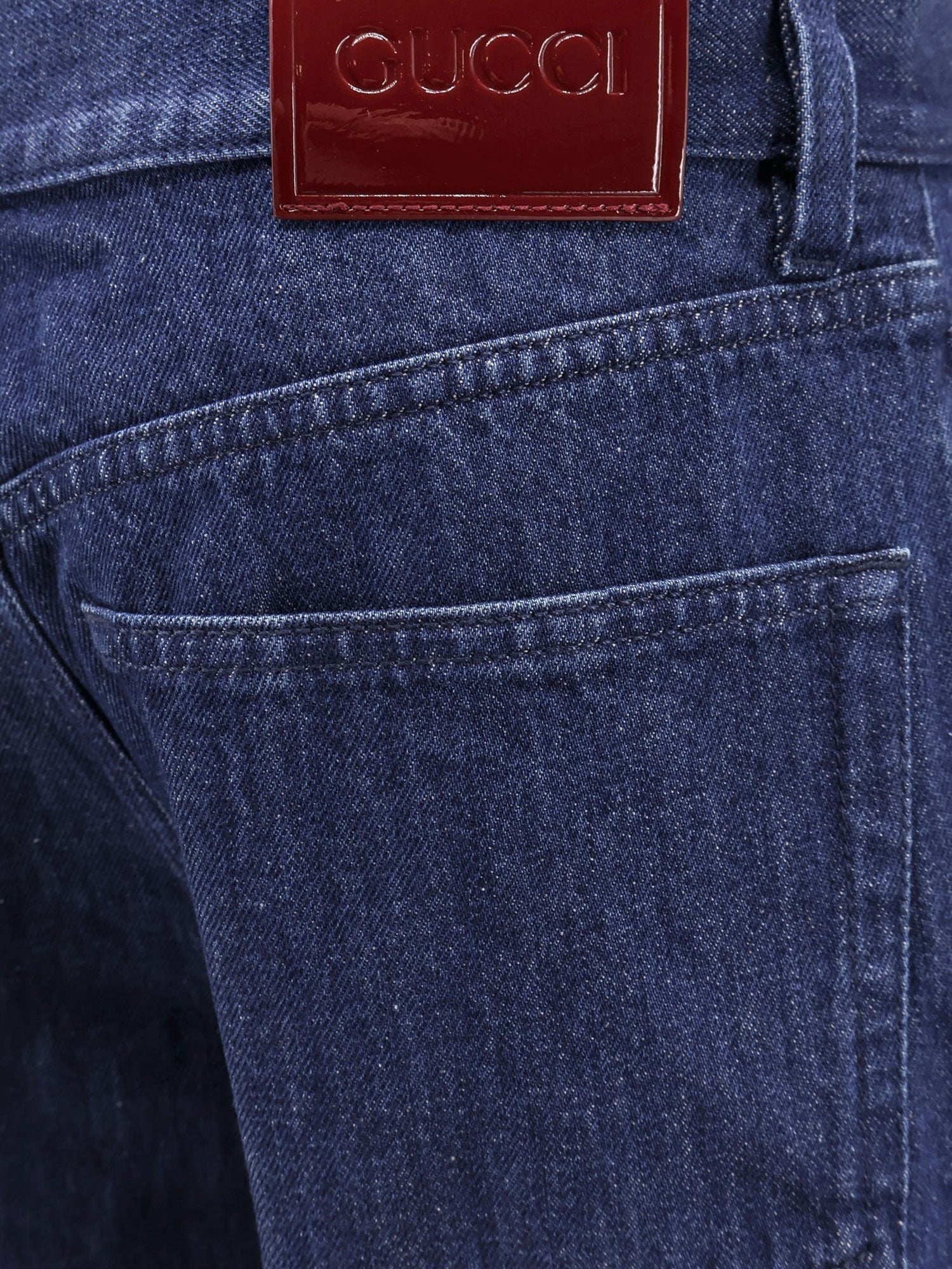 Certified cotton denim jeans