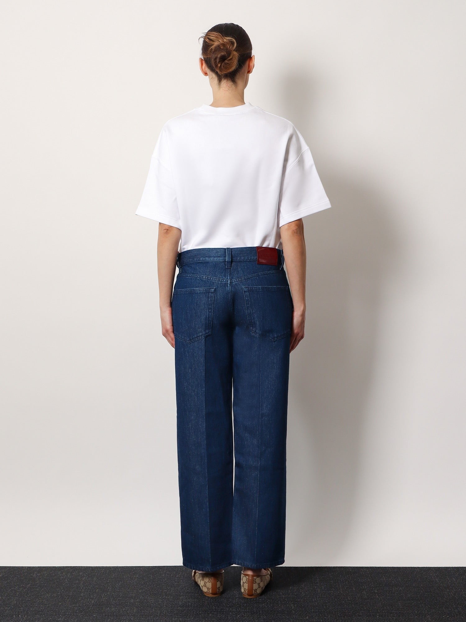 Certified cotton denim jeans