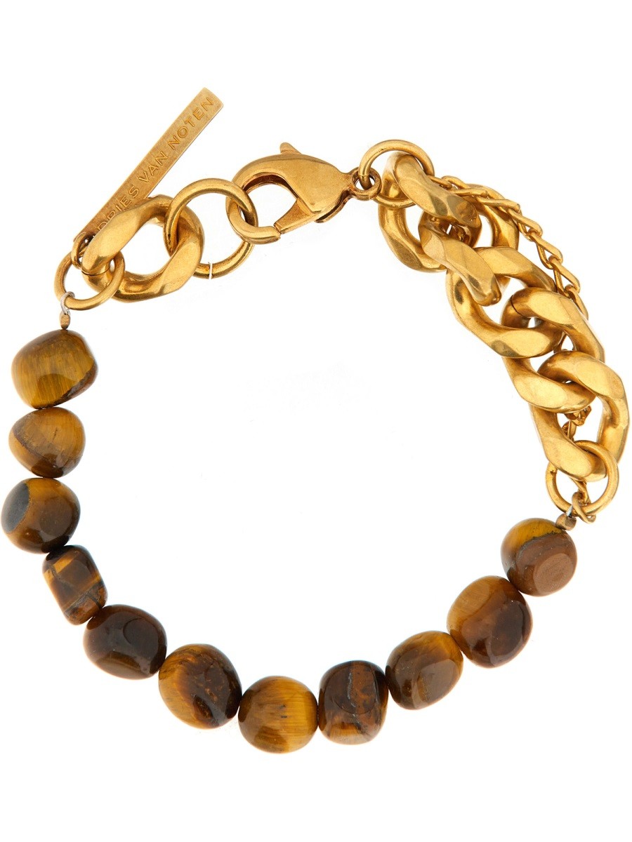 CHAIN BRACELET WITH STONES