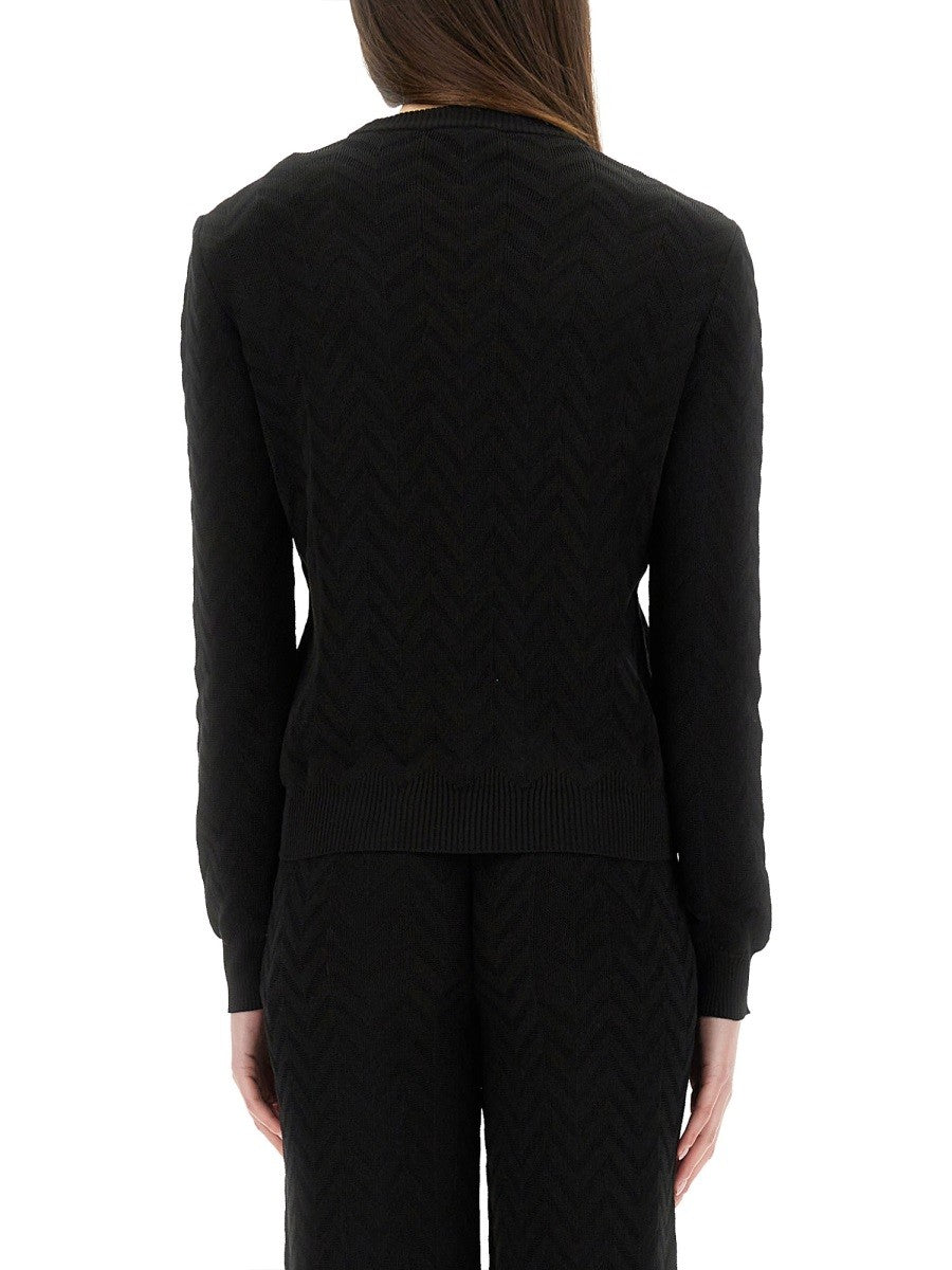 CHEVRON PATTERN SWEATER