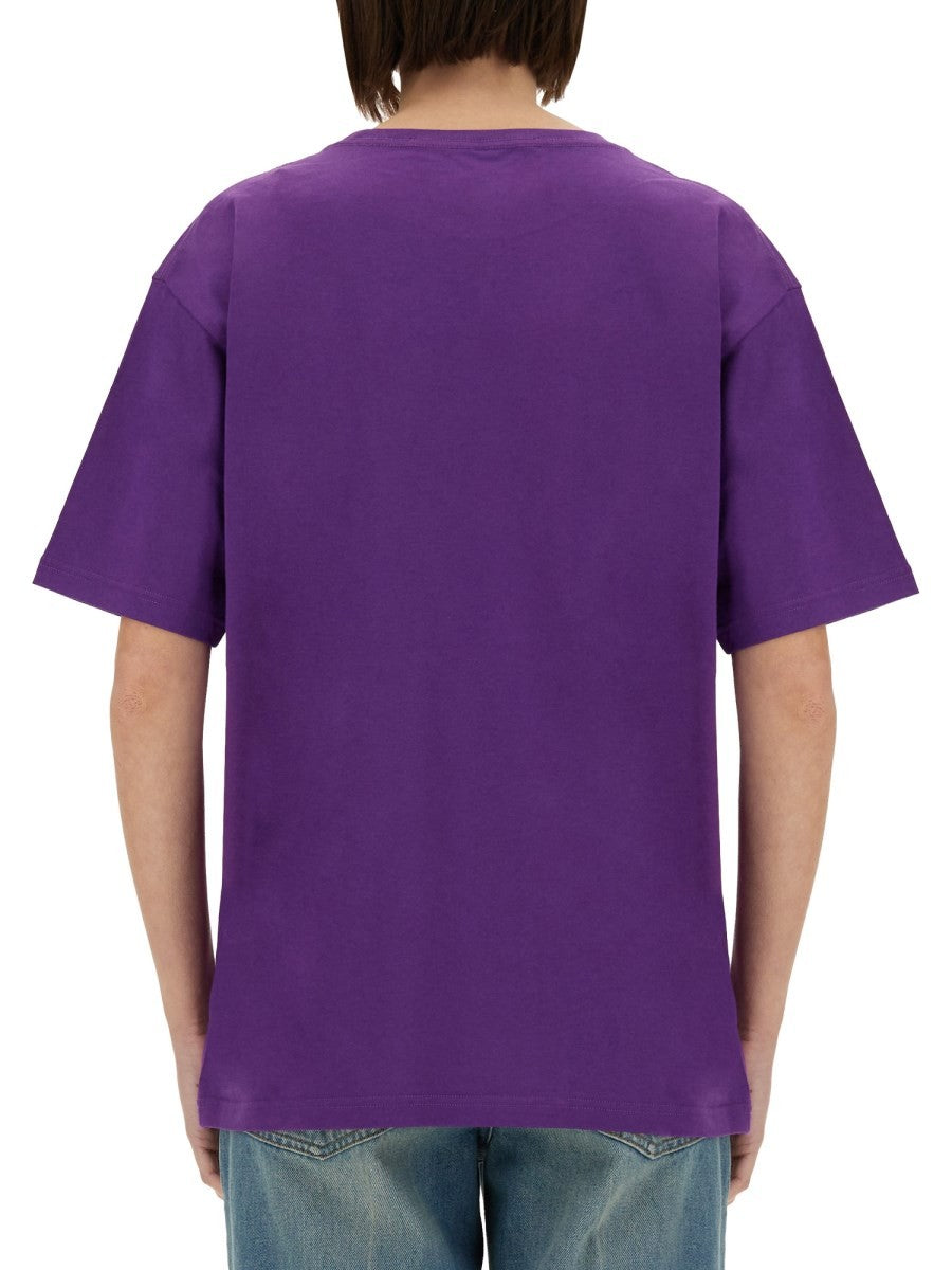 CHEZ VALENTINO PRINT T-SHIRT