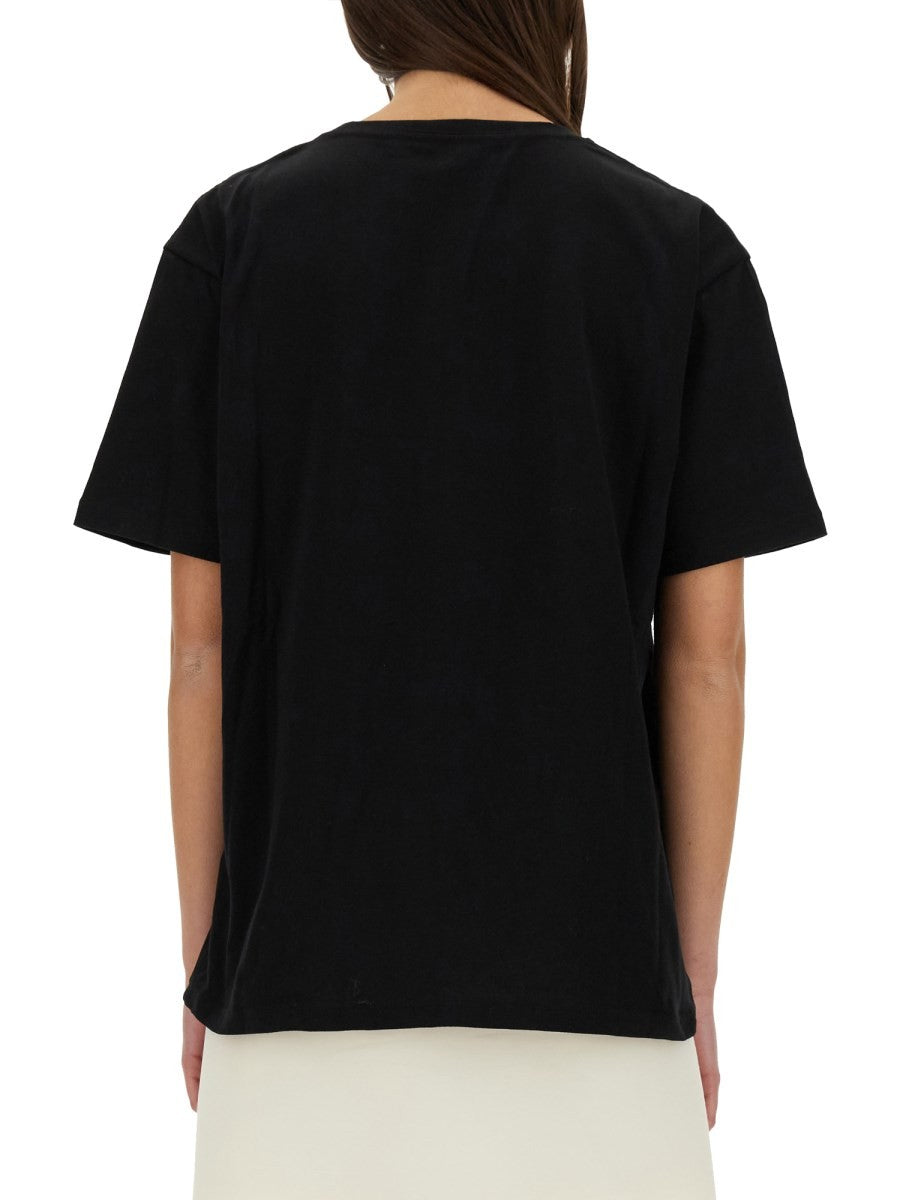 CHEZ VALENTINO PRINT T-SHIRT