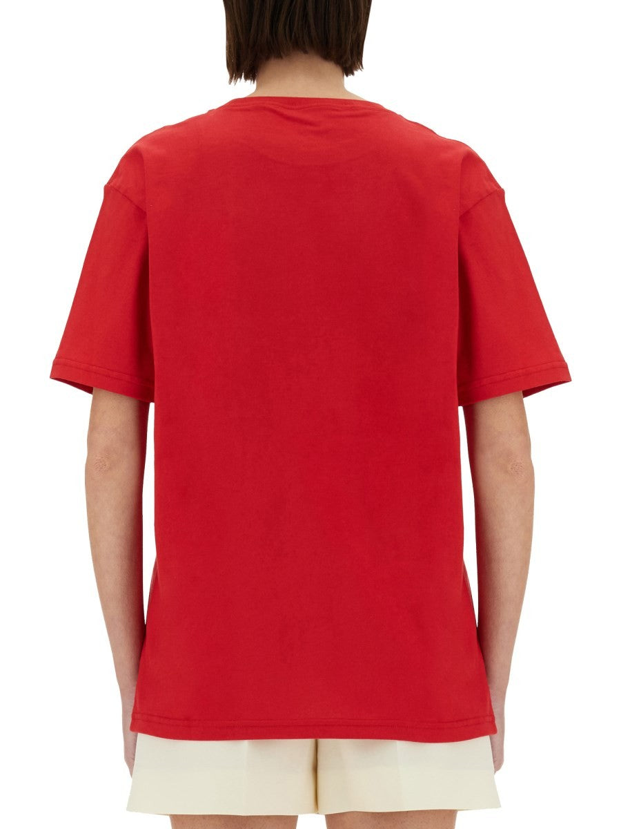 CHEZ VALENTINO PRINT T-SHIRT