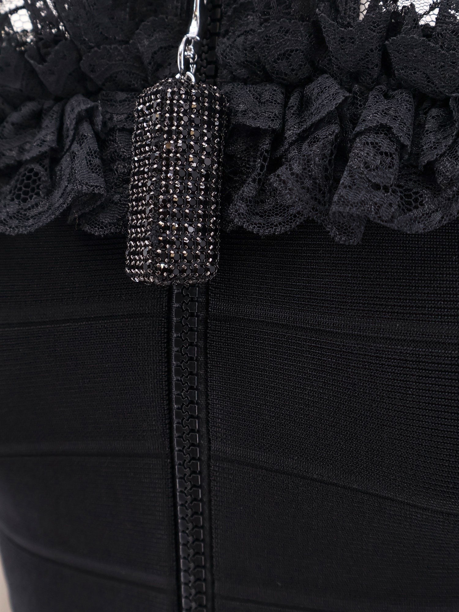 Christopher Kane Residency Viscose Dress With Laces Detail