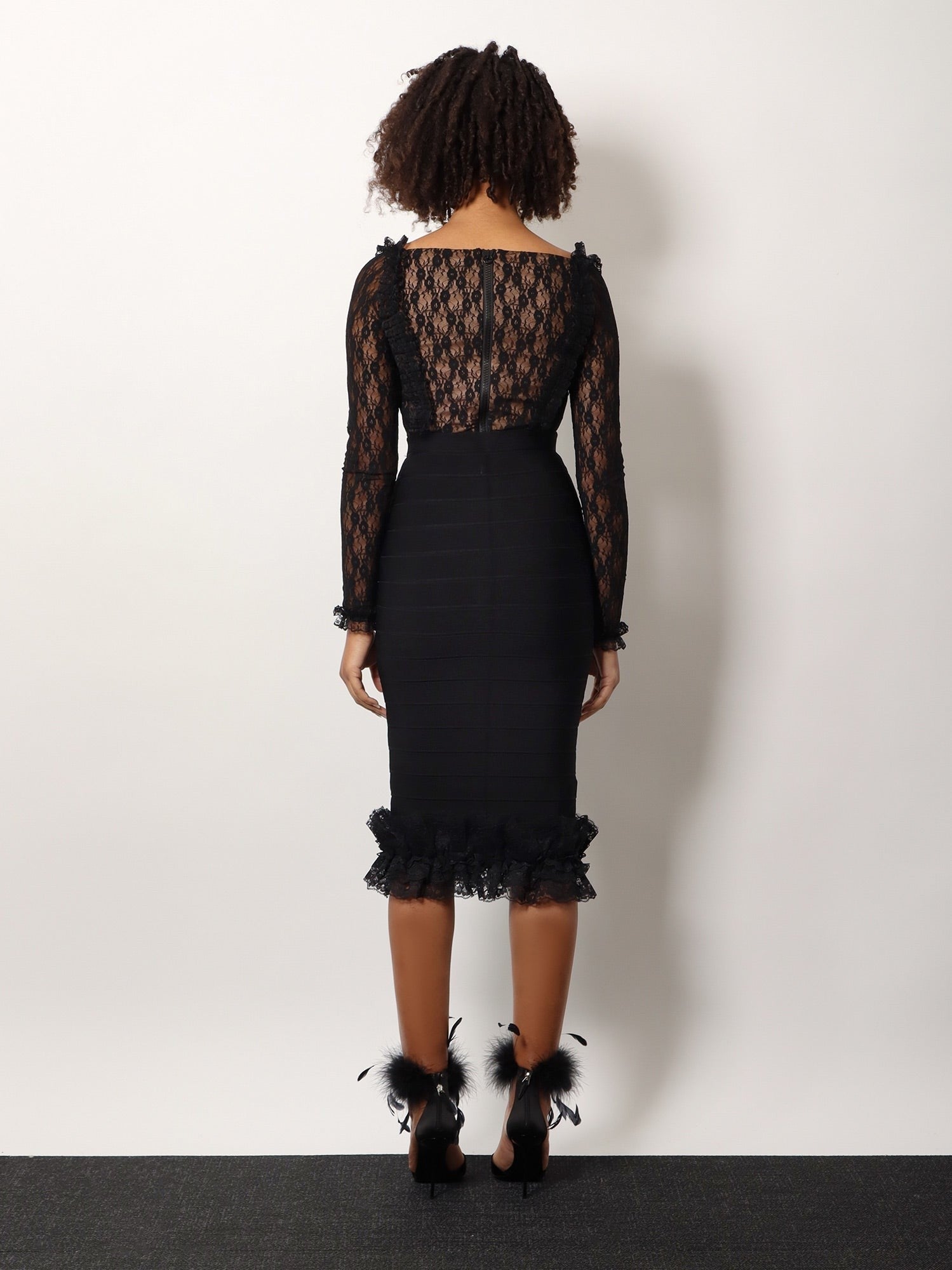 Christopher kane residency viscose skirt