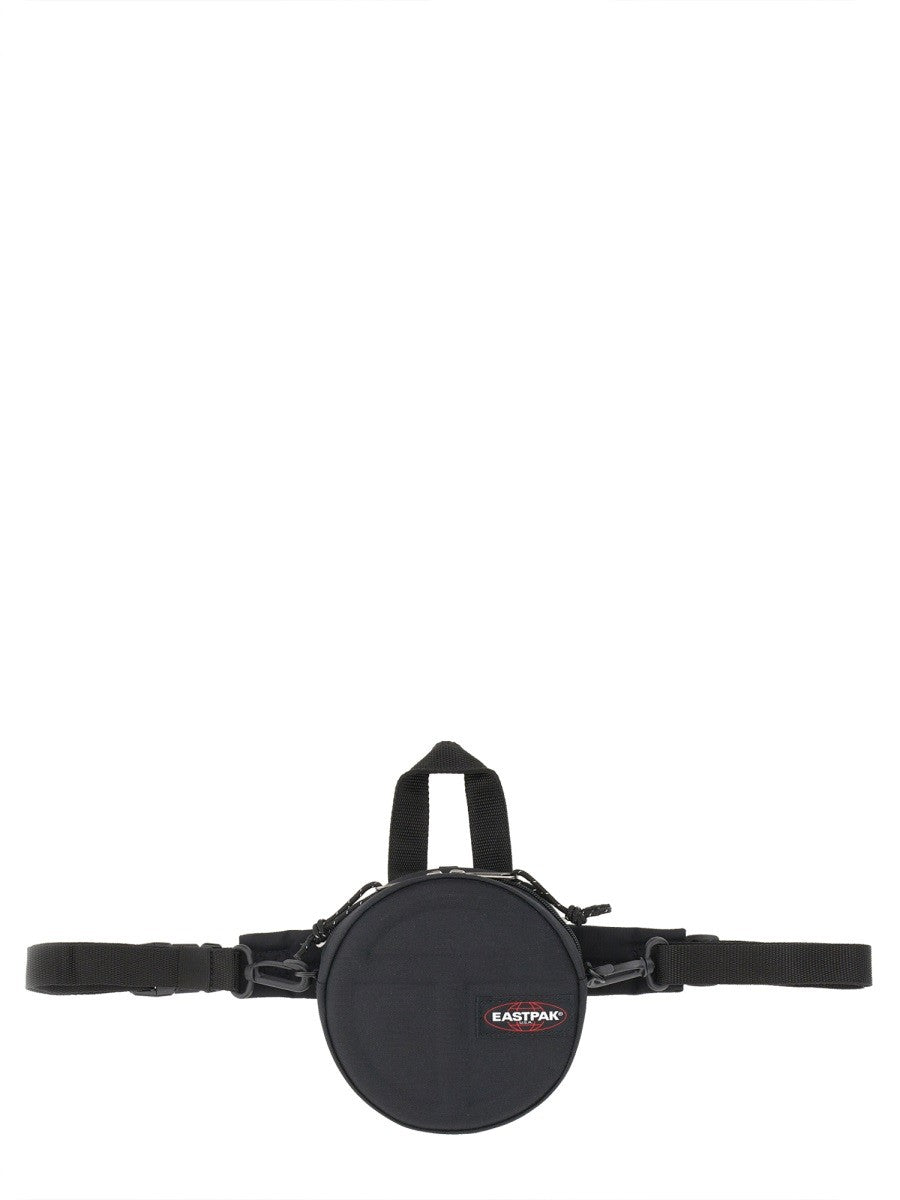 CIRCLE BAG IN TECHNICAL FABRIC WITH LOGO