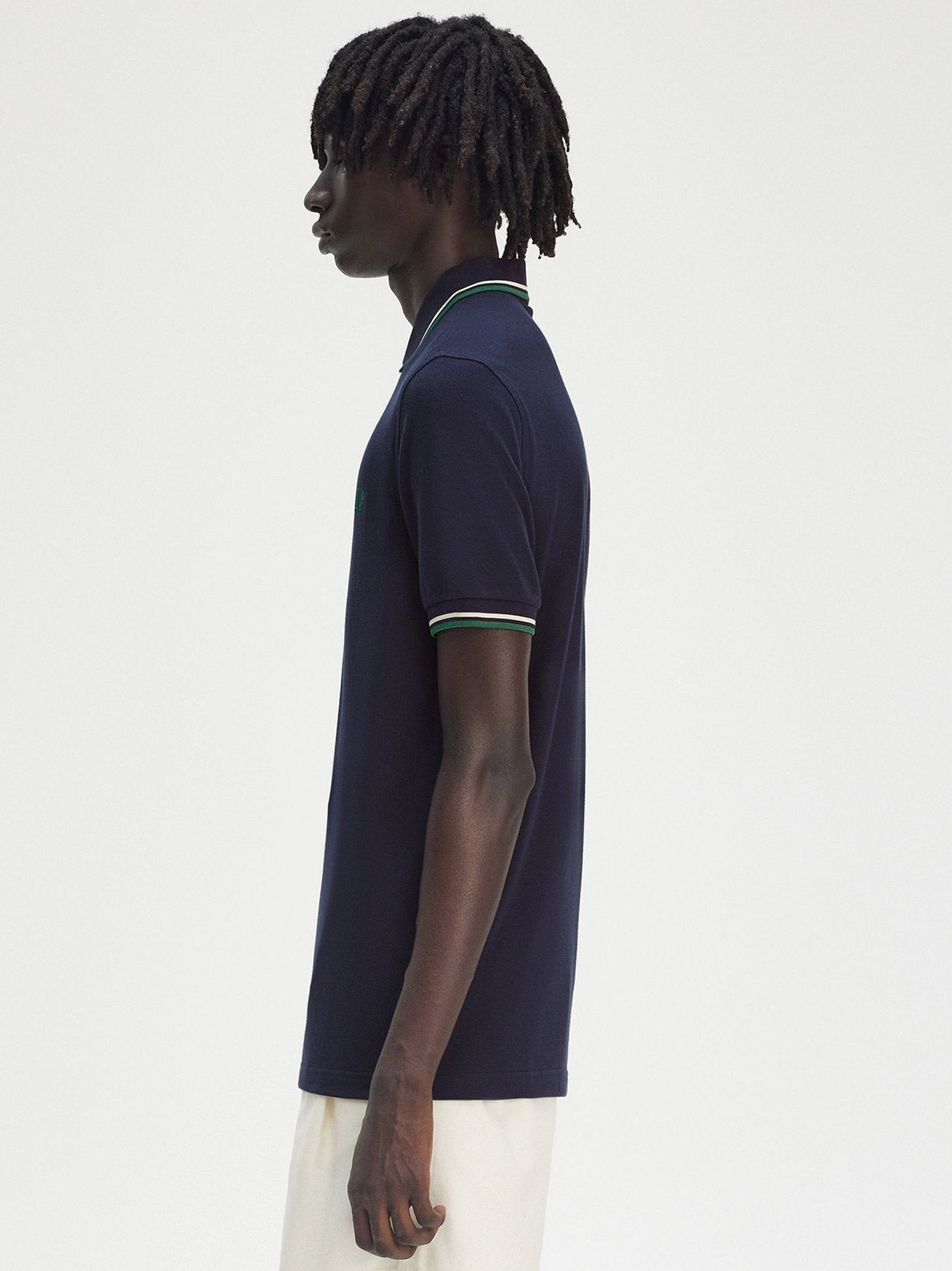 Classic polo shirt with logo embroidery