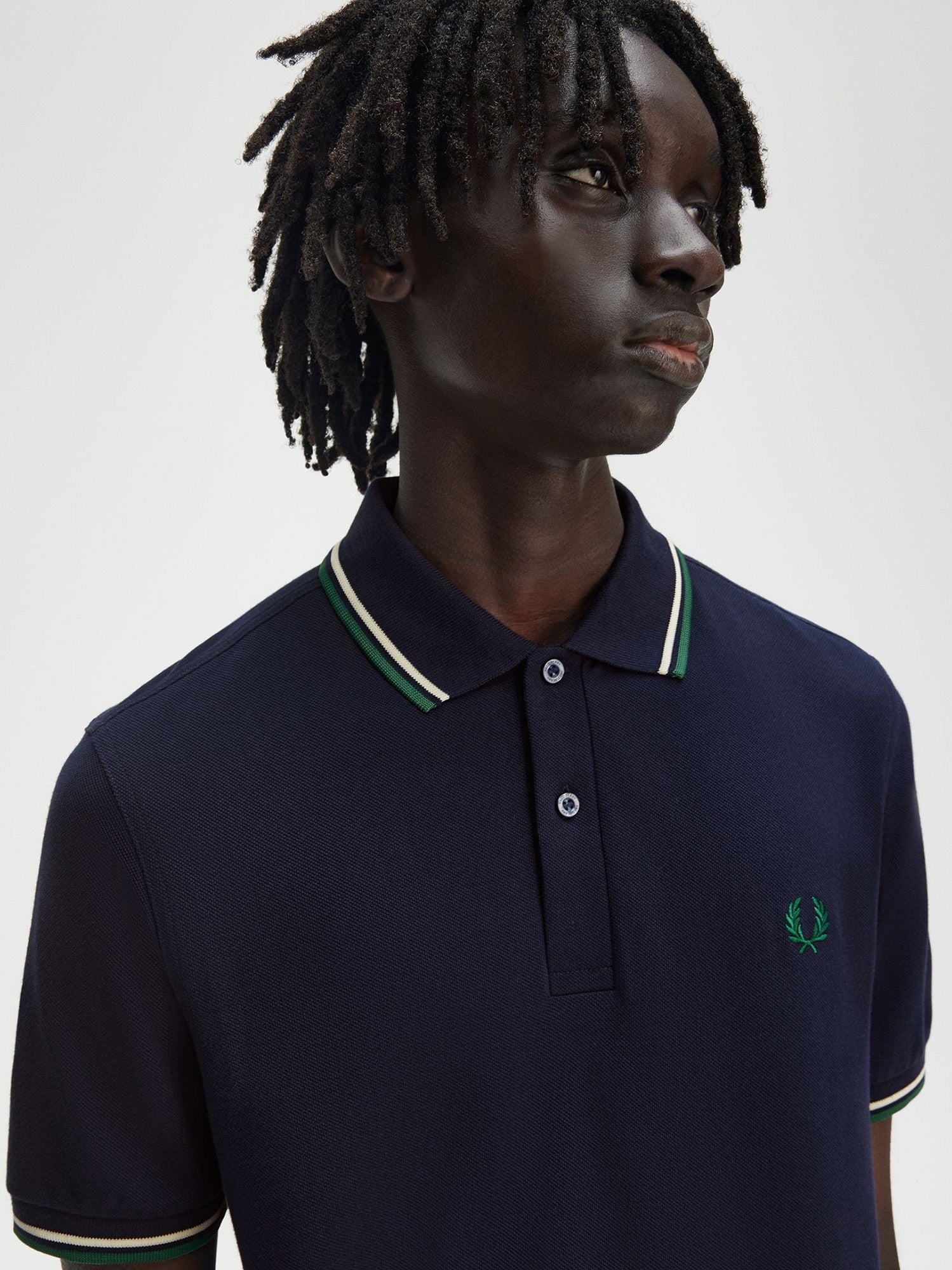 Classic polo shirt with logo embroidery